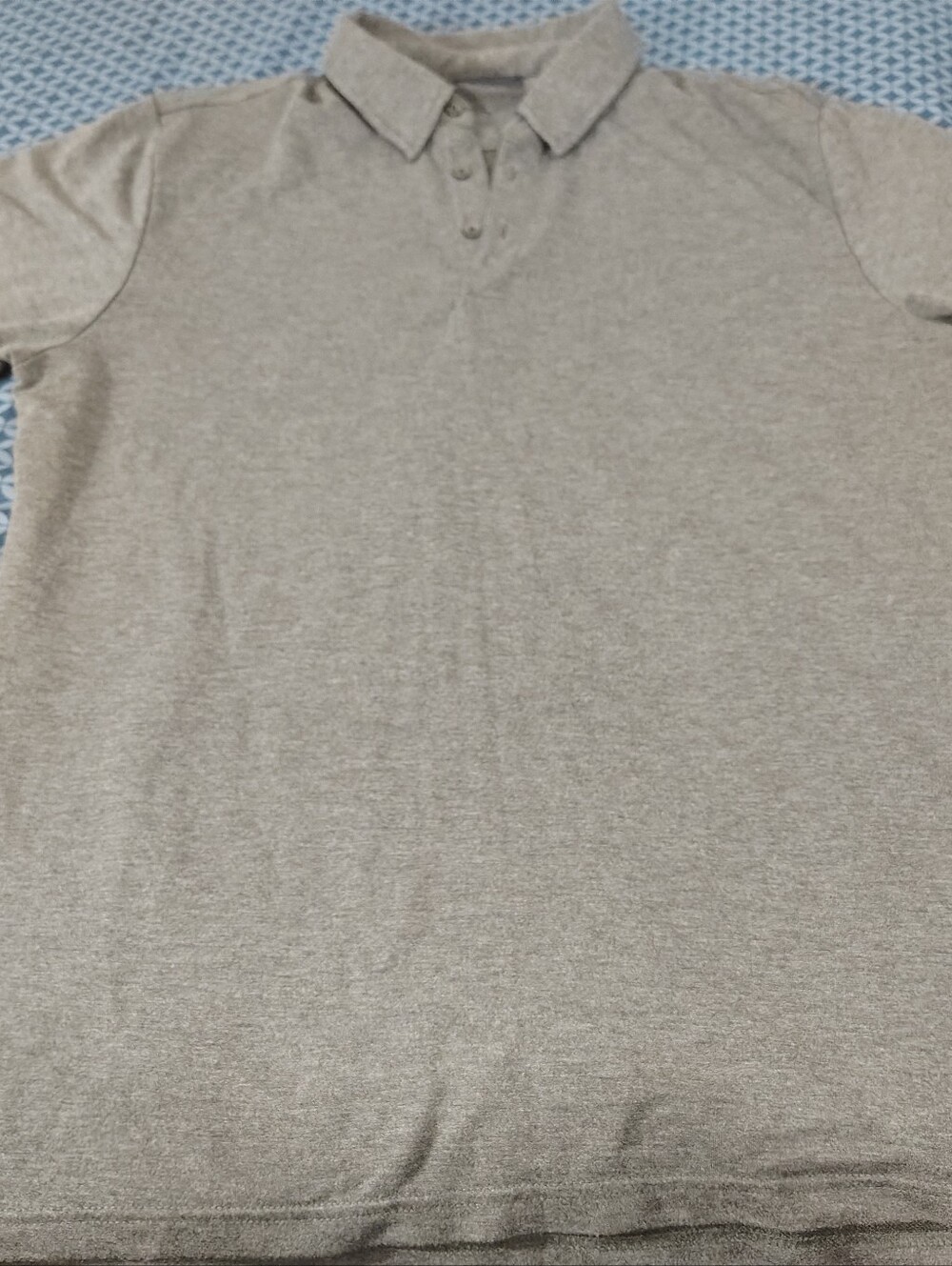 Jachs New York Gray Fleece Polo – Men’s Size Large